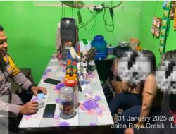 Gercep Polres Gresik Respon Jumat Curhat di Duduksampeyan, Langsung Razia Miras dan Prostitusi