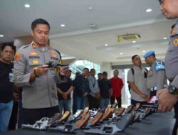 Mitigasi Senjata Api, Polres Gresik Gelar Pemeriksaan Rutin