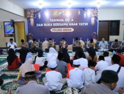 Polres Gresik Gelar Yasinan dan Buka Bersama Anak Yatim di Bulan Ramadhan