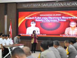 Polres Gresik Gelar Coaching Clinic, Menjadi Polisi yang Dipercaya Masyarakat Melalui Pelayanan Prima