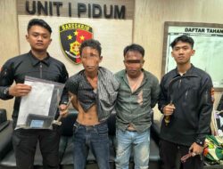Patroli Tim Kalamunyeng Polres Gresik Berhasil Tangkap Pelaku Ranmor Asal Madura