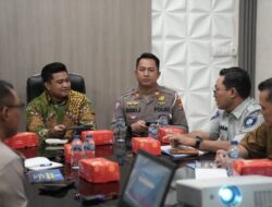 Satlantas Polres Gresik Bersinergi Lima Pilar Keselamatan Lalu Lintas, Penanganan Titik Rawan Kecelakaan