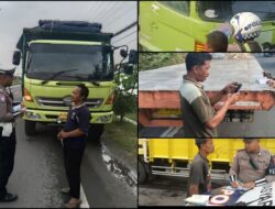 Komitmen Tekan Angka Kecelakaan Lalu Lintas, Satlantas Polres Gresik Gelar Penertiban di Jalur Utara dan Kota