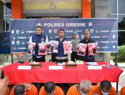 Polres Gresik Berhasil Ungkap Jaringan Narkoba, Gagalkan Peredaran 160 Paket Sabu
