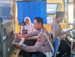 Wujud Pelayanan Prima Polres Gresik Hadirkan Layanan SIM di Pulau Bawean