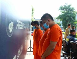 Polres Gresik Ungkap Kasus Pengeroyokan, Empat Anggota LSM Laskar Sakera Ditangkap