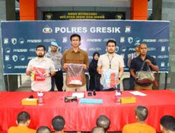 Polres Gresik Ungkap 15 Kasus Kriminal Selama April 2025, 22 Tersangka Diamankan