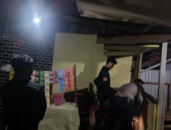 Respon Cepat Aduan Warga, Polres Gresik Grebek Warung Jual Miras di Kebomas
