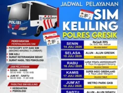 Jadwal Sim Keliling Gresik Juli 2025 (Minggu ke 2)