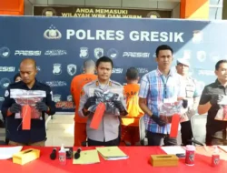 Polres Gresik Tangkap Pria Cabuli Anak Tiri di Driyorejo