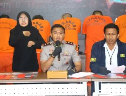 Lima Tersangka Pencurian Modus Ganjal ATM Beraksi di 48 TKP, Polres Gresik Beri Tindakan Tegas Terukur