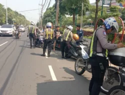 Polres Gresik Tindak 650 Pelanggar Lalu Lintas dalam Tiga Hari, Didominasi Pengendara Motor Tak Pakai Helm