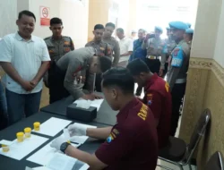 Bidpropam Polda Jatim Gelar Gaktibplin dan Tes Urine di Polres Gresik, Nihil Pelanggaran