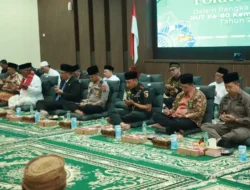 Polres Gresik Bersama Forkopimda Gelar Doa Bersama Sambut HUT ke-80 RI