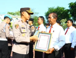 Polres Gresik Apresiasi 34 Personel Berprestasi, Kapolres: Jadikan Motivasi Tingkatkan Kinerja