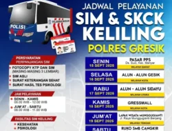 Jadwal Sim Keliling Gresik September 2025 (Minggu ke-2)