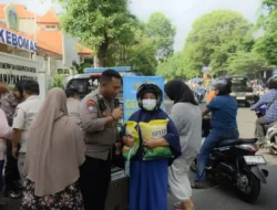 Lewat Gerakan Pangan Murah, Polres Gresik Turun Langsung Bantu Warga Dapatkan Beras Terjangkau