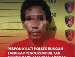 Respon Kilat! Polisi Bungah Tangkap Pencuri Mobil Tak Sampai Satu Jam Usai Laporan