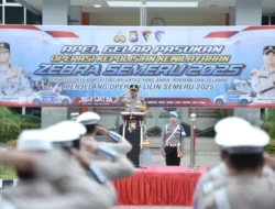 Ops Zebra Semeru 2025 Resmi Dimulai, Polres Gresik Siap Tekan Angka Kecelakaan Lalu Lintas