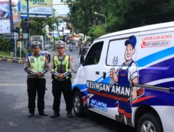 Antisipasi Kendaraan Mogok Saat Nataru, Satlantas Polres Gresik Turunkan Mobil KELINGAN AMAN