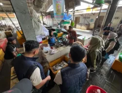 Satgas Pangan Polres Gresik Turun Langsung ke Pasar, Jamin Harga Bahan Pokok Tetap Aman