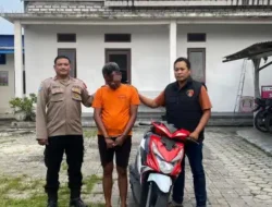 Tak Berkutik! Pelaku Curanmor Tetangga Korban Dibekuk Reskrim Polsek Duduksampeyan