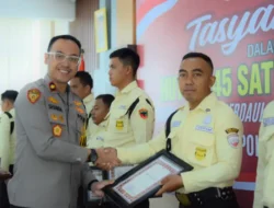 Penuh Syukur, Polres Gresik Gelar Tasyakuran HUT Satpam ke-45