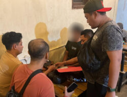 Satreskrim Polres Gresik Ringkus Pengedar 2 Kg Serbuk Petasan di Warkop Desa Pelemwatu