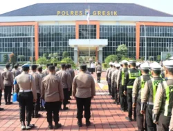 Kapolres Gresik Pimpin Apel Perdana, Apresiasi Sukses Operasi Ketupat Semeru 2026