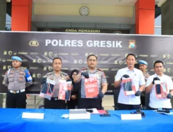 Polres Gresik Bongkar Jaringan Narkoba Lintas Madura – Pulau Bawean, 6 Tersangka Diamankan