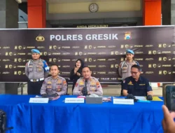 Polres Gresik Ringkus Jaringan Narkoba Lintas Kota Gresik dan Surabaya, Sita 68,21 Gram Sabu