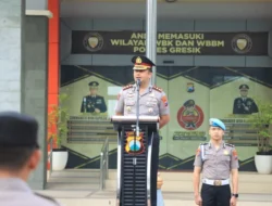 Kapolres Gresik Tegaskan Pelayanan Humanis, Polres Gresik Matangkan Pengamanan May Day 2026