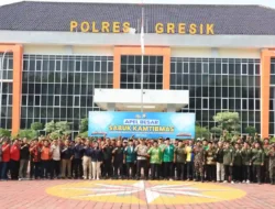 Kapolres Gresik Pimpin Apel Besar “Sabuk Kamtibmas”, Perkuat Sinergi Demi Stabilitas Wilayah