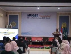 Polres Gresik Tanamkan Budaya Tertib Lalu Lintas Sejak Dini, Gandeng Guru Lewat Polantas Menyapa