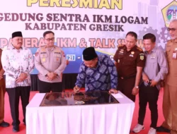 Kapolres Gresik Dampingi Bupati Resmikan Sentra IKM Logam Menganti, Dorong Industri Lokal Naik Kelas